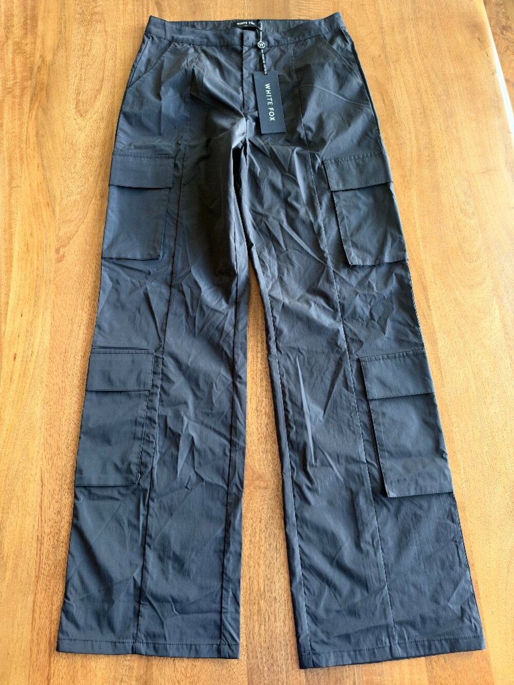 White Fox Boutique NWT Sound the alarm pants Black Trousers | Sz Small